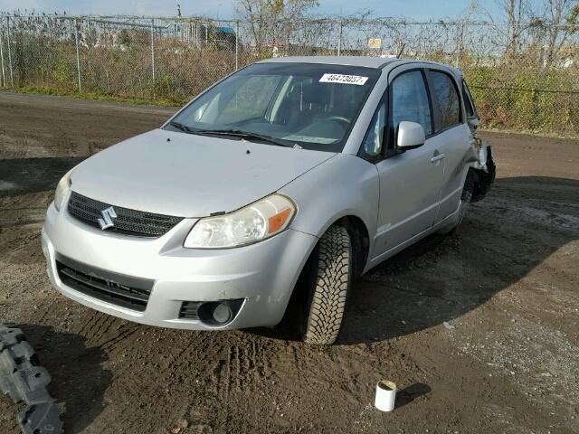 JS2YA411485100086 - 2008 SUZUKI SX4 SILVER photo 2