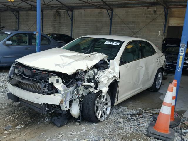 1G11D5SR2DF139026 - 2013 CHEVROLET MALIBU 1LT 白色 照片 2