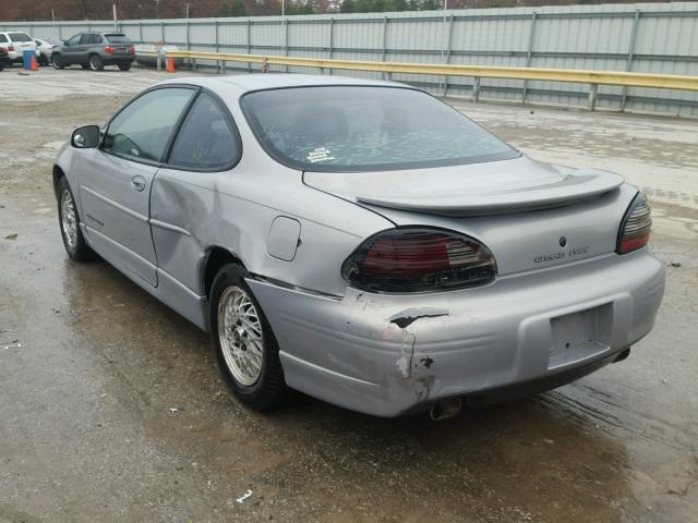 1G2WP12K7YF139131 - 2000 PONTIAC GRAND PRIX SILVER photo 3