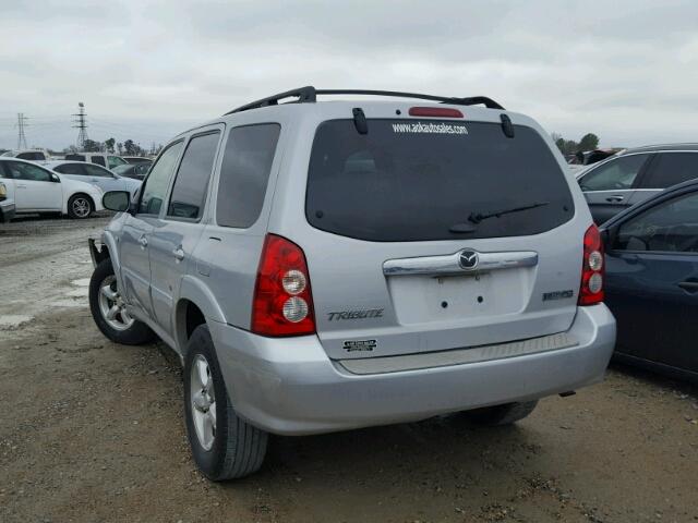 4F2YZ04155KM29299 - 2005 MAZDA TRIBUTE S SILVER photo 3