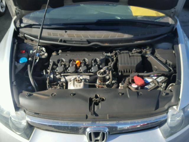 1HGFA16806L018565 - 2006 HONDA CIVIC EX SILVER photo 7