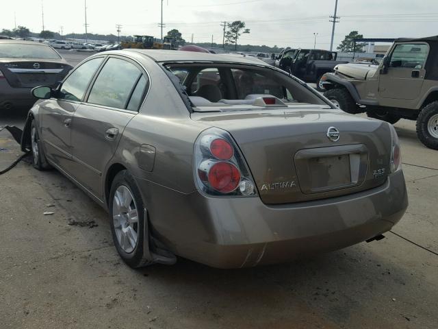 1N4AL11D46N433437 - 2006 NISSAN ALTIMA S BROWN photo 3