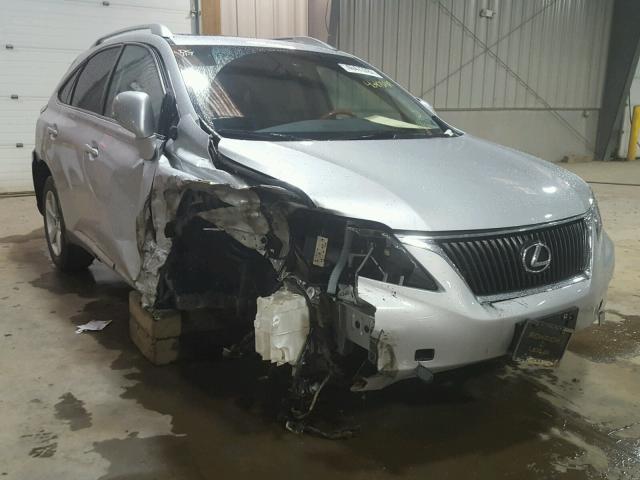 2T2BK1BA9CC137751 - 2012 LEXUS RX 350 GRAY photo 1