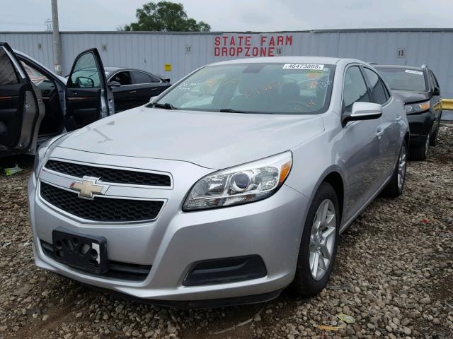 1G11D5RR3DF103397 - 2013 CHEVROLET MALIBU 1LT SILVER photo 2
