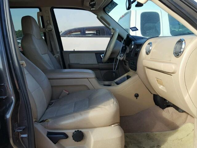 1FMPU17515LA97740 - 2005 FORD EXPEDITION BROWN photo 5