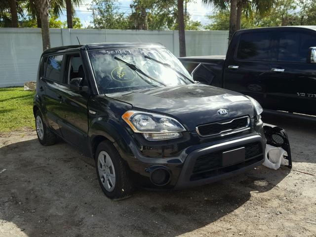 KNDJT2A55D7532987 - 2013 KIA SOUL BLACK photo 1