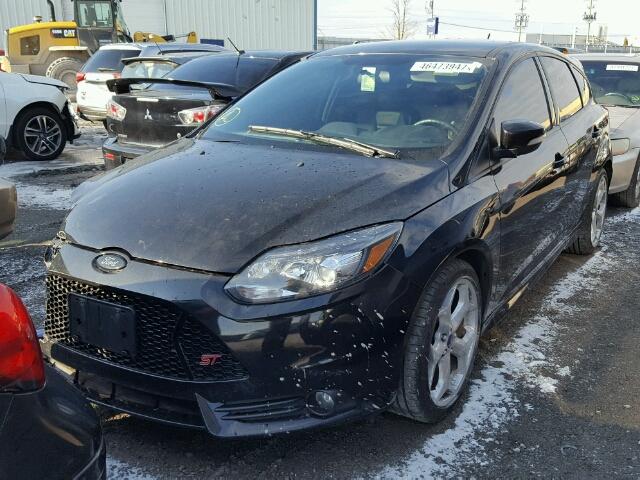 1FADP3L98DL268765 - 2013 FORD FOCUS ST BLACK photo 2