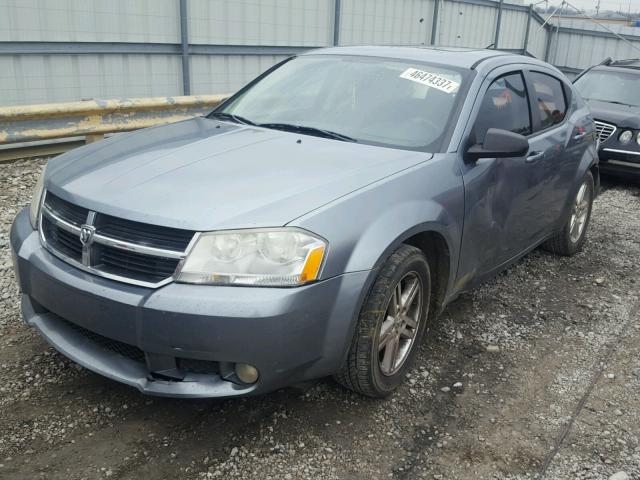 1B3LC56D79N520189 - 2009 DODGE AVENGER SX GRAY photo 2