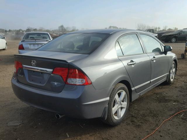 19XFA1F6XBE043733 - 2011 HONDA CIVIC LX-S Gris foto 4
