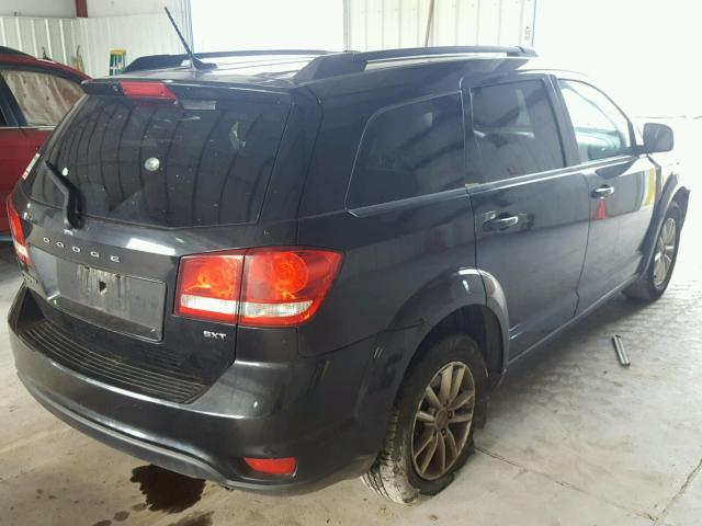 3C4PDDBG5DT506789 - 2013 DODGE JOURNEY SX BLACK photo 4