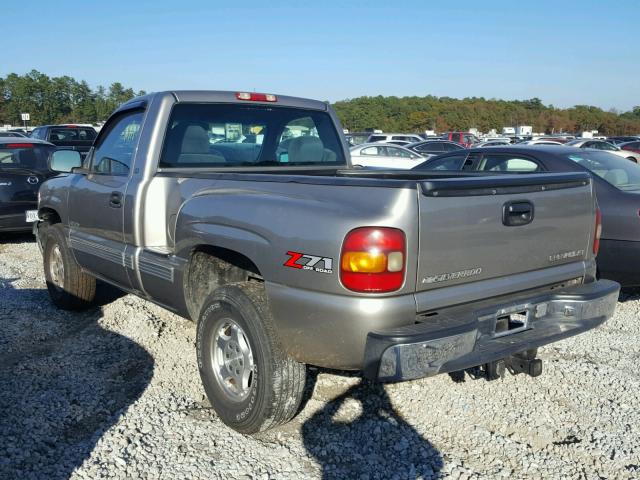 1GCEK14T31Z175401 - 2001 CHEVROLET SILVERADO GOLD photo 3