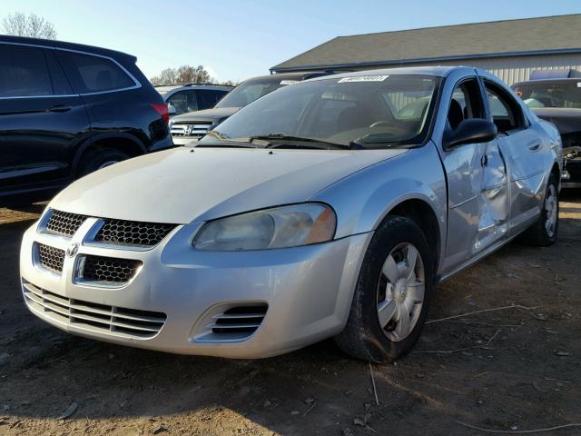 1B3EL46X55N589194 - 2005 DODGE STRATUS SX SILVER photo 2