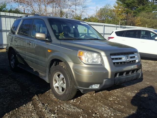 5FNYF18527B027610 - 2007 HONDA PILOT EXL 绿色 照片 1