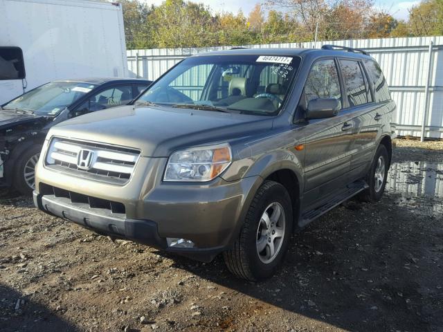5FNYF18527B027610 - 2007 HONDA PILOT EXL 绿色 照片 2