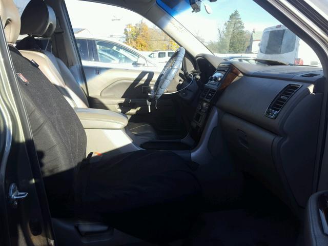 5FNYF18527B027610 - 2007 HONDA PILOT EXL 绿色 照片 5