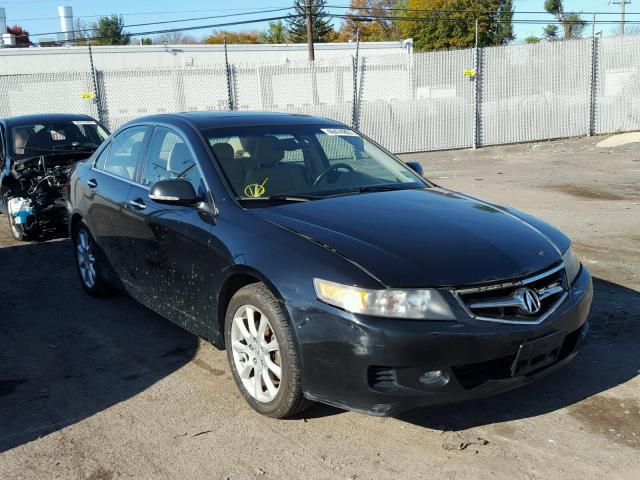 JH4CL96837C017193 - 2007 ACURA TSX BLACK photo 1