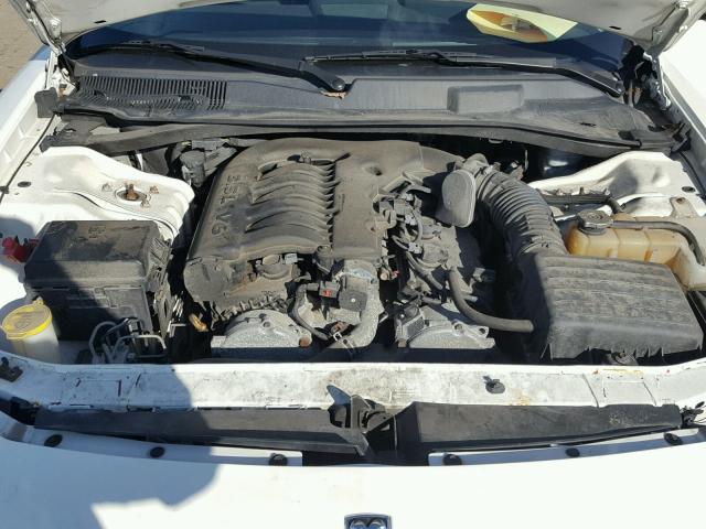 2B3KA43G28H303361 - 2008 DODGE CHARGER WHITE photo 7