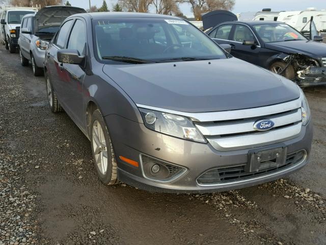 3FAHP0CG6BR268714 - 2011 FORD FUSION SEL SILVER photo 1