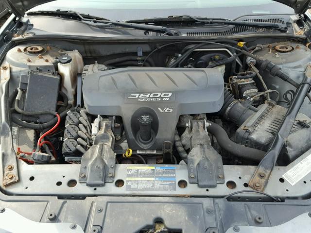 2G2WS522551146023 - 2005 PONTIAC GRAND PRIX GRAY photo 7