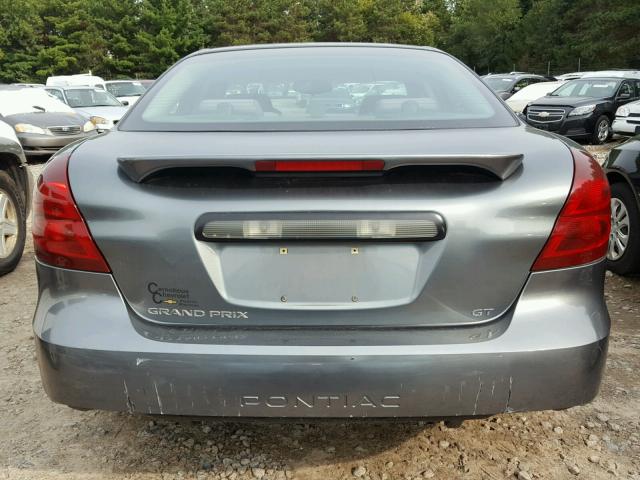2G2WS522551146023 - 2005 PONTIAC GRAND PRIX GRAY photo 9