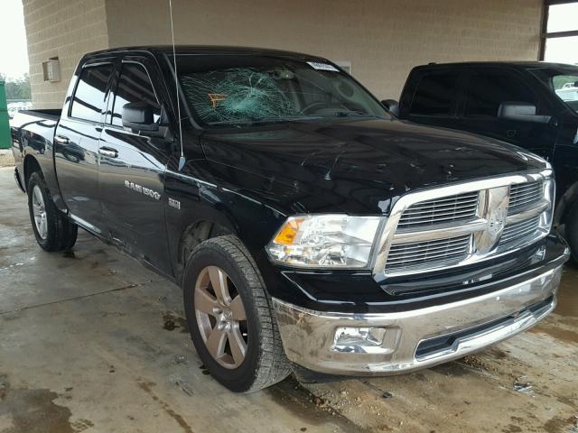 1C6RD6LT7CS253773 - 2012 DODGE RAM 1500 S BLACK photo 1