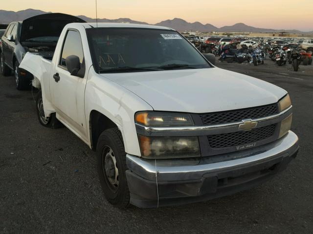 1GCCS148668216071 - 2006 CHEVROLET COLORADO WHITE photo 1