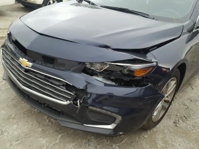 1G1ZE5ST9HF177399 - 2017 CHEVROLET MALIBU LT Mavi foto 9