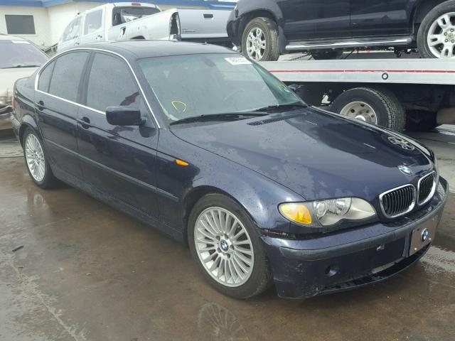 WBAEV53403KM28756 - 2003 BMW 330 I BLUE photo 1