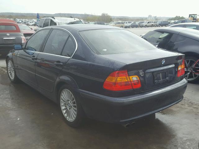 WBAEV53403KM28756 - 2003 BMW 330 I BLUE photo 3