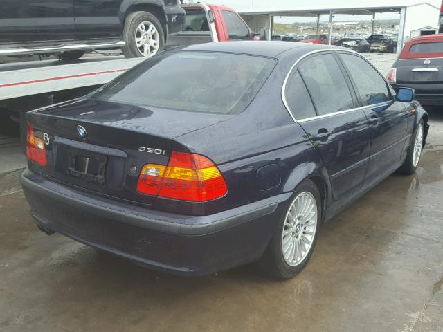 WBAEV53403KM28756 - 2003 BMW 330 I BLUE photo 4