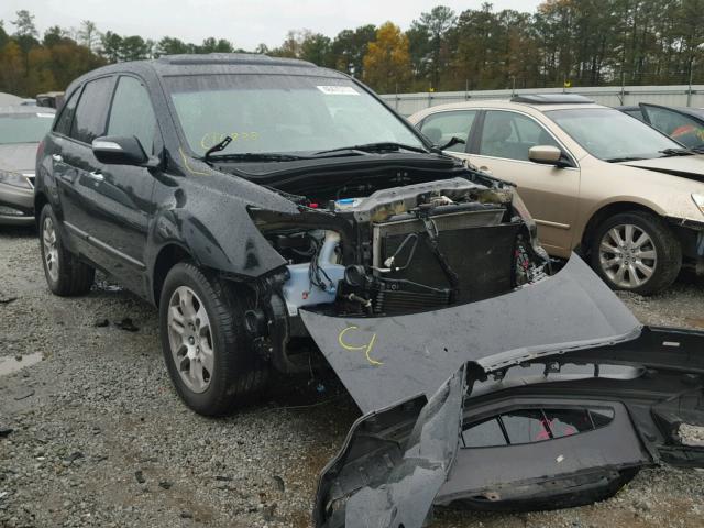 2HNYD28337H519349 - 2007 ACURA MDX BLACK photo 1