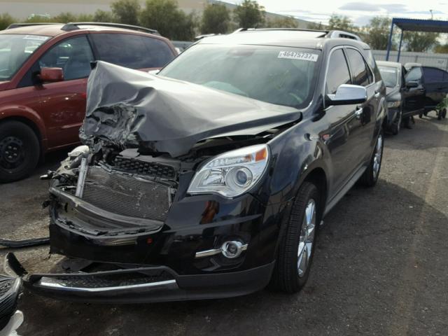 2GNFLFE34D6238705 - 2013 CHEVROLET EQUINOX LT BLACK photo 2