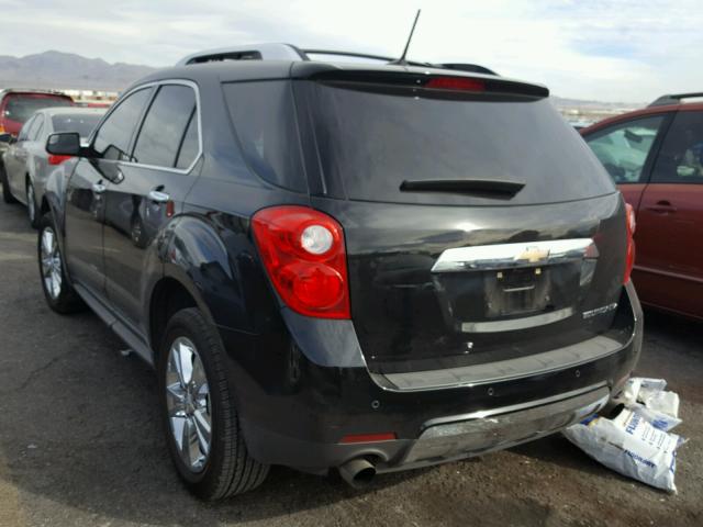 2GNFLFE34D6238705 - 2013 CHEVROLET EQUINOX LT BLACK photo 3