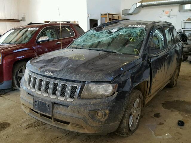 1C4NJDAB6ED678522 - 2014 JEEP COMPASS SP 蓝色 照片 2
