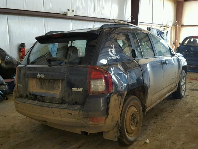 1C4NJDAB6ED678522 - 2014 JEEP COMPASS SP 蓝色 照片 4