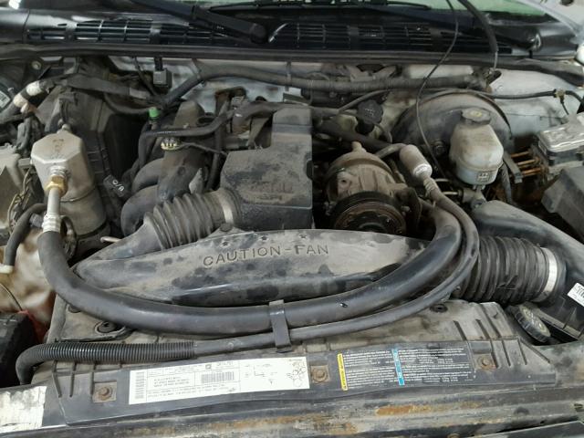 1GCCS14H838272833 - 2003 CHEVROLET S TRUCK WHITE photo 7