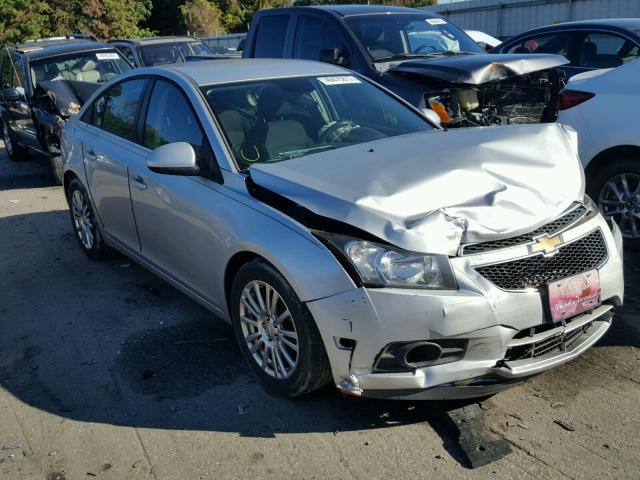 1G1PJ5SC5C7389674 - 2012 CHEVROLET CRUZE ECO SILVER photo 1