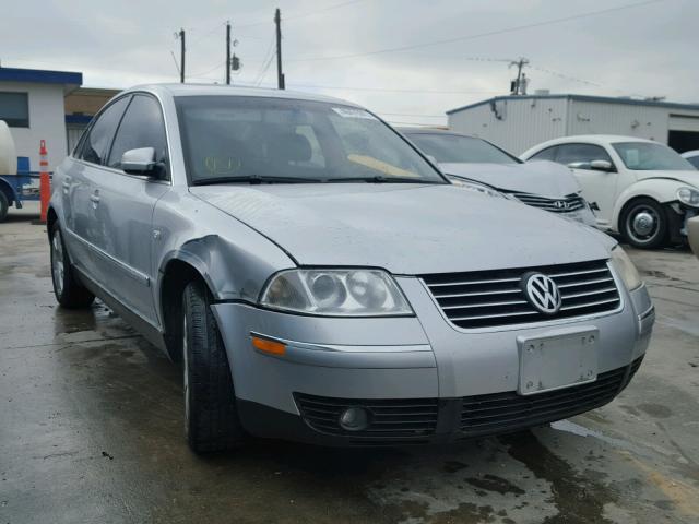 WVWRH63B93P274891 - 2003 VOLKSWAGEN PASSAT GLX SILVER photo 1