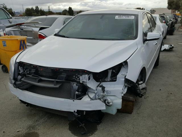 1G11C5SA7DF235568 - 2013 CHEVROLET MALIBU 1LT WHITE photo 2