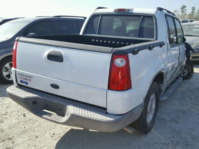 1FMZU67E31UC23896 - 2001 FORD EXPLORER S WHITE photo 4