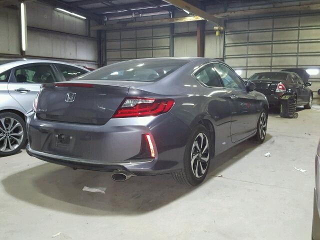 1HGCT1B30GA005934 - 2016 HONDA ACCORD LX- GRAY photo 4