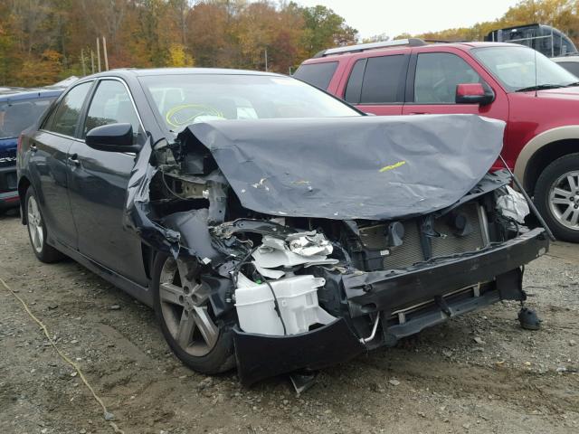 4T1BF1FK5CU116292 - 2012 TOYOTA CAMRY BASE BLUE photo 1