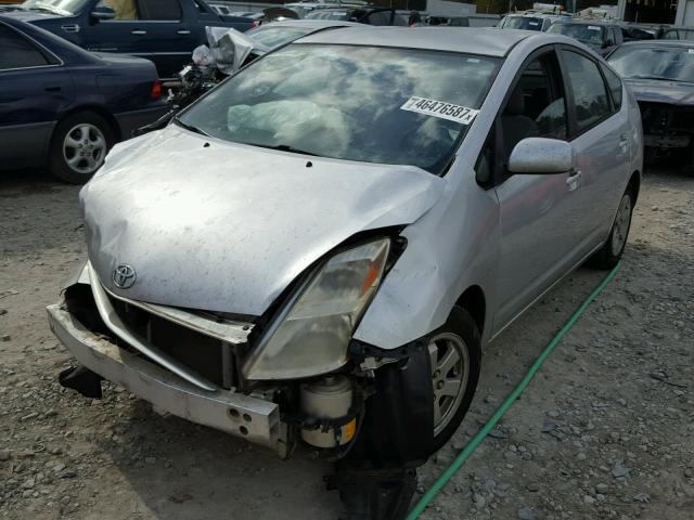 JTDKB20U257015289 - 2005 TOYOTA PRIUS SILVER photo 2