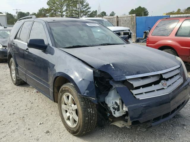 1GYEE637280121198 - 2008 CADILLAC SRX BLUE photo 1