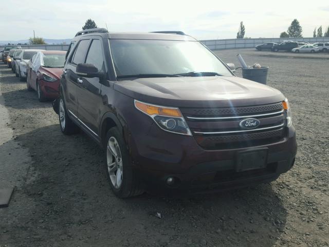 1FMHK8F82BGA70081 - 2011 FORD EXPLORER L 紫色 照片 1