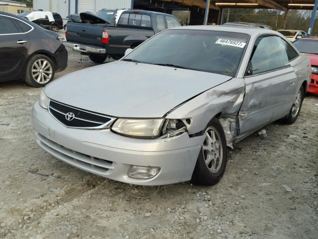 2T1CG22P8YC372976 - 2000 TOYOTA CAMRY SOLA SILVER photo 2