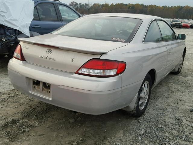 2T1CG22P8YC372976 - 2000 TOYOTA CAMRY SOLA SILVER photo 4