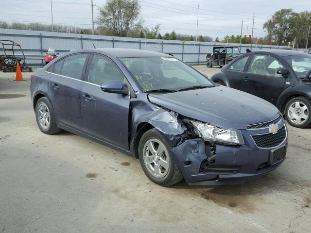 1G1PC5SB8E7376230 - 2014 CHEVROLET CRUZE LT GRAY photo 1