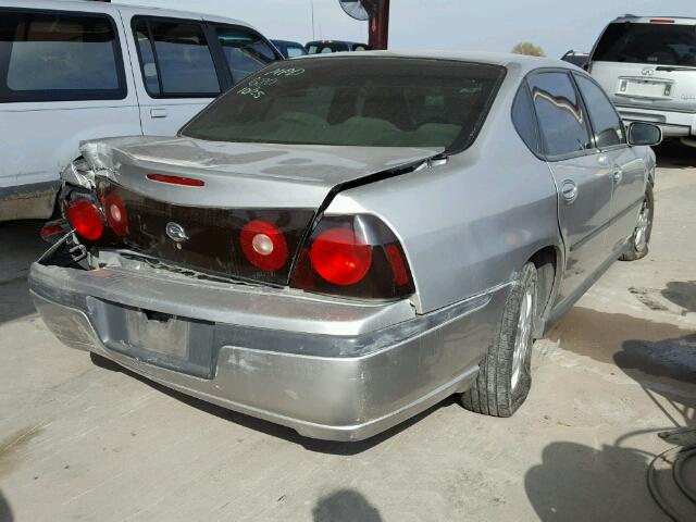 2G1WF52E659285680 - 2005 CHEVROLET IMPALA 银色 照片 4