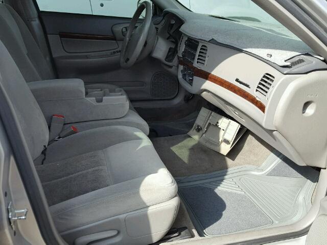 2G1WF52E659285680 - 2005 CHEVROLET IMPALA 银色 照片 5